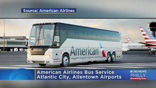 American Airlines Will Use Buses For Hops To Philadelphia From 2 Nearby Airports