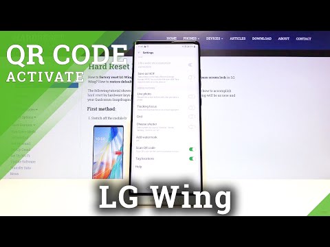 How to Allow Camera to Scan QR Codes in LG Wing – Enable Codes Scanner