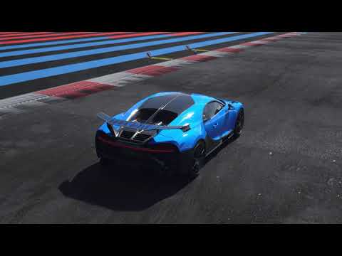 Bugatti Chiron Pur Sport and Bugatti Bolide - Animation