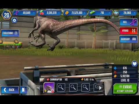 carnoraptor feeding animation