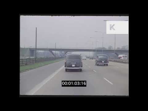 1970s London Driving M4 to Heathrow