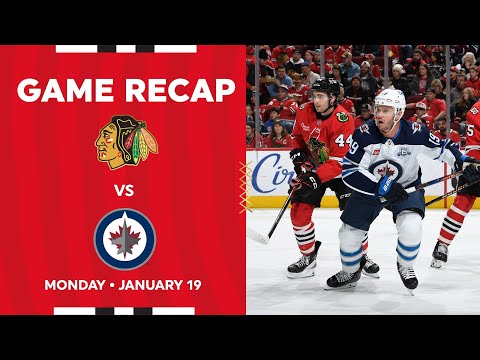 Blackhawks vs. Jets Game Highlights | 1.19.26