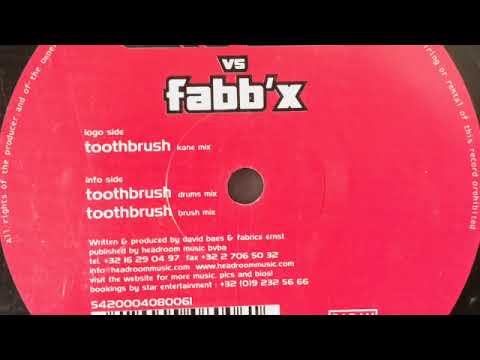 DAVE KANE, FABB'X - Toothbrush (Brush Mix)