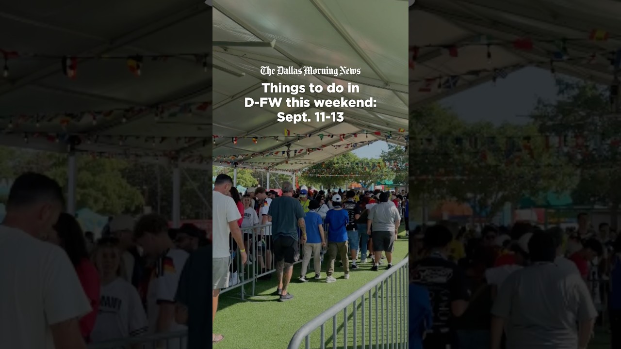 Video thumbnail for Things to do in D-FW this weekend: Sept. 11-13