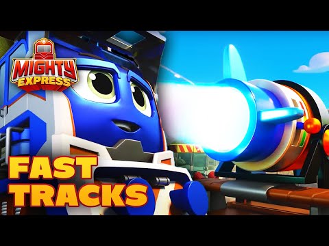Runaway Rocket! 🚀Fast Tracks Short Episode 🚀 - Mighty Express Official