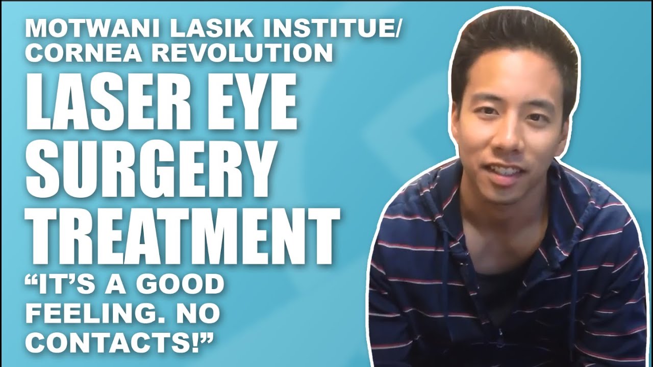 No Contacts, No Glasses one day after Manoj Motwani, MD performs LASIK Eye Surgery- La Jolla