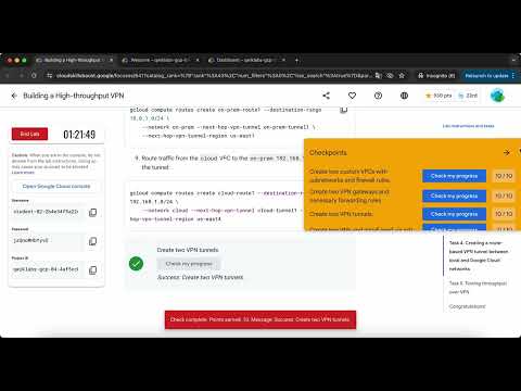 Networking Fundamentals on Google Cloud Challenge Lab ARC124