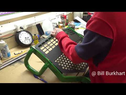 Installing a 5 Eleven grill guard.