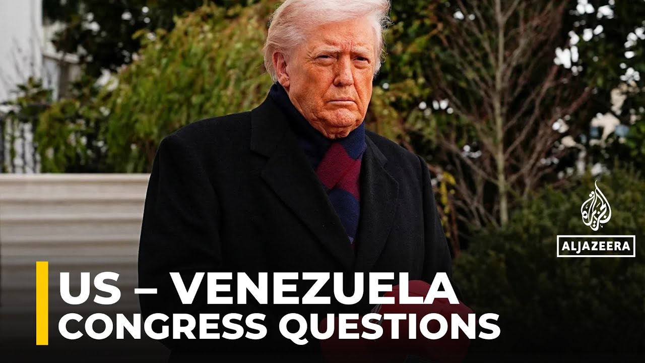 US president comments on Venezuela as Congress raises questions