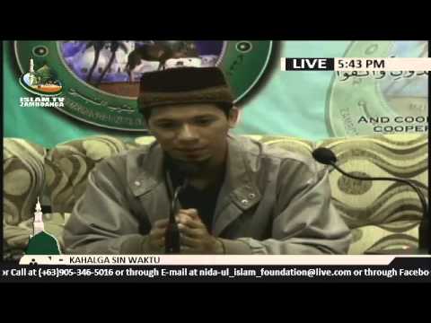 Kahalga sin Waktu lecture by Sheikh Alkasabi Sakiral (Tausug)