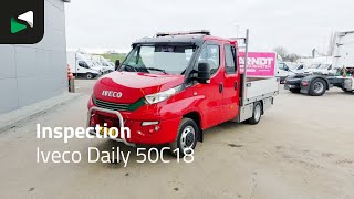 Бортовой грузовик IVECO Daily 50C18 3.0L Automaat Open Laadbak Dubbellucht 3,5t Trekhaak | Изображение 4 - Autoline