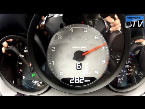 2013 Porsche 981 Boxster S (315hp) - 0-280 km/h (1080p FULL HD)