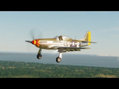 DCS: Dead Stick Landing with detailed debrief (P-51D)