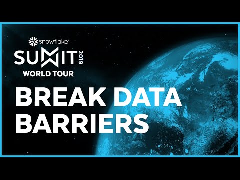 Breaking Data Barriers with Snowflake - SUMMIT 2019 | Snowflake Inc.