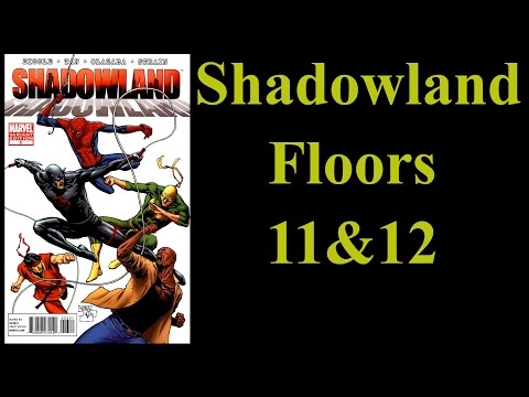 Marvel future fight Casual player VS Shadowland  (floors 11-12)