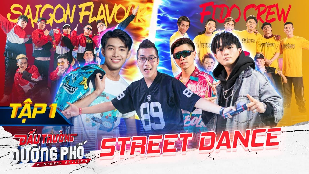Đấu Trường Đường Phố #1 | Quang Đăng, Phước Lee, Cường Seven NGẢ MŨ trước màn battle STREET DANCE