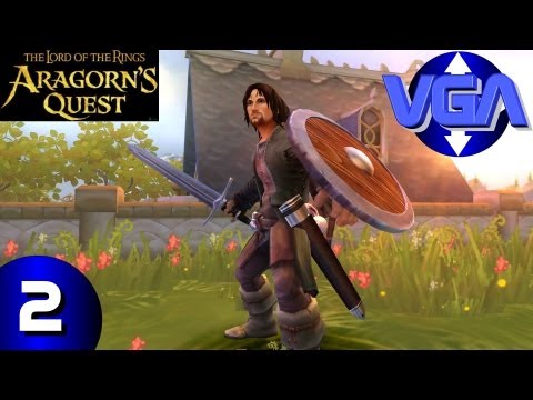 le seigneur des anneaux la quête d'aragorn wii test