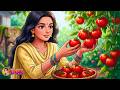 Nostalgic Indian Village Day Harvesting Market Life Home Cooking DGK Desi Ghibli Kitchen ASMR