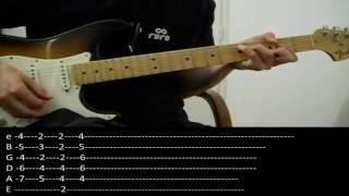 RHCP - Feasting on the flowers (lesson w/ tabs)