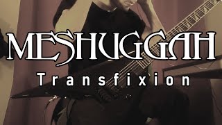 MESHUGGAH - Transfixion guitar cover