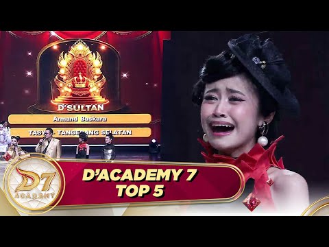 D’Sultan Pertama Tasya! Tangis Tasya Pecah, Panggung Penuh Haru | D’Academy 7 Top 5
