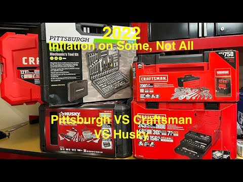 Best Mechanics Tool Set Under $100? 2022 Craftsman, Pittsburgh, Husky