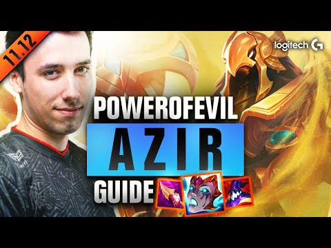 The Ultimate AZIR Guide by PowerOfEvil | League of Legends
