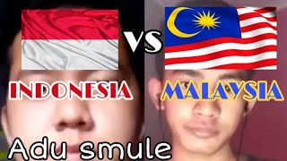 Download lagu Indonesia vs Malaysia adu Smule PEMILIK HATI !! mp3