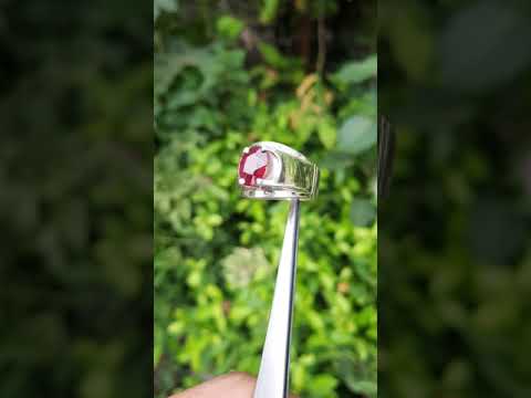 Ruby Birthstone Ring, Men's Ruby Ring, Ruby Ring Personalized Gifts, Best Friend Gift, Groomsmen