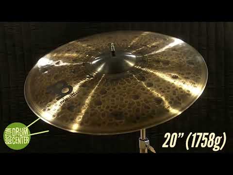 Meinl Pure Alloy Custom 18" & 20" Extra Thin Hammered Crashes