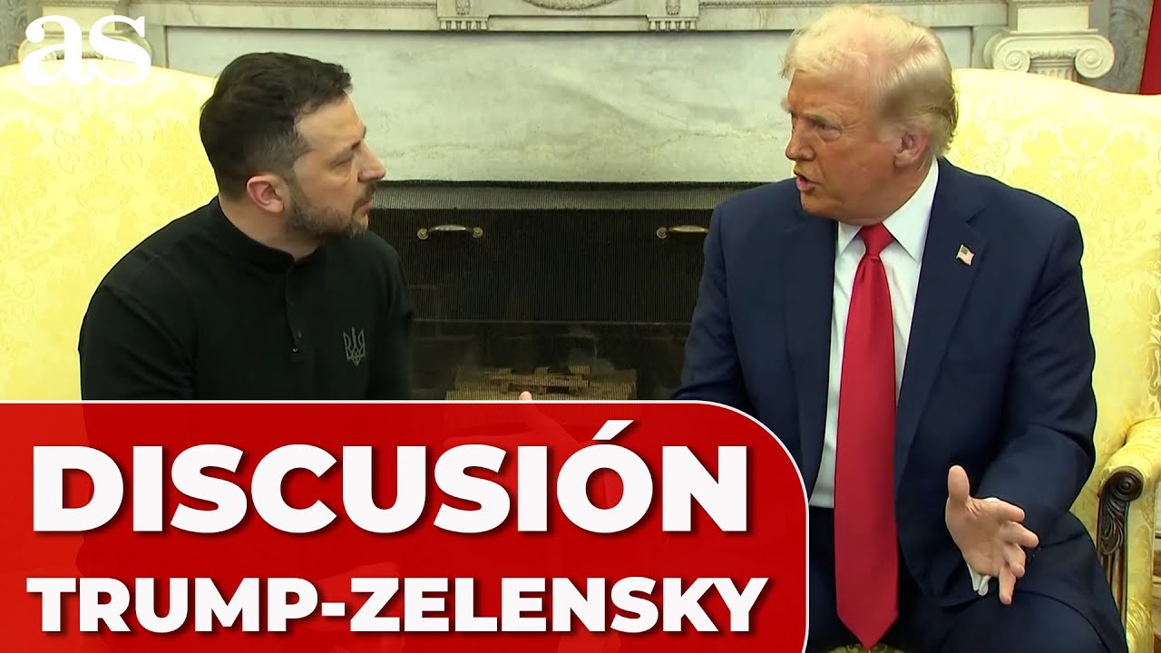 TRUMP vs ZELENSKY DISCUSIÓN COMPLETA en ESPAÑOL subtitulada