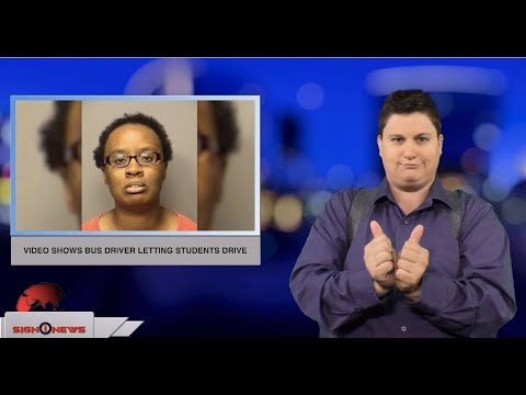 Video shows bus driver letting students drive (ASL - 9.24.18)