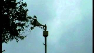 Thunderbolt 1003 Siren Test Charlotte, MI 5-1-2010