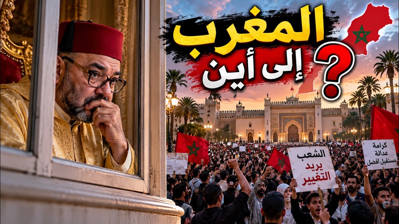 شاب مغربي من الصويرة  من داخل المغرب يقول بأن الثورة هي الحل