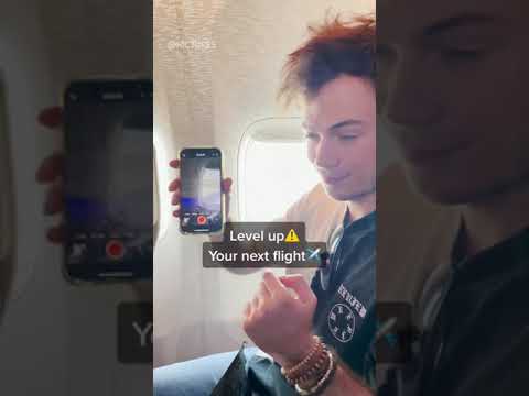 How To Record Your Flight Time Lapse Video Great Idea #shorts