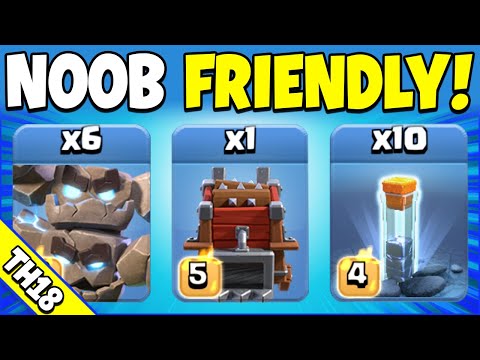 Easy LEGEND LEAGUE Attack for 3 Stars! Best TH18 Attack Strategy (Clash of Clans)