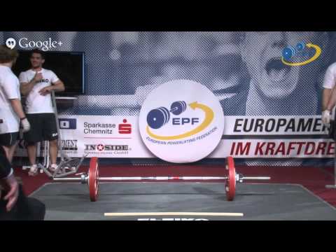Women 84 kg + 84+ kg, Men 93 kg - European Open Powerlifting Championships 2015