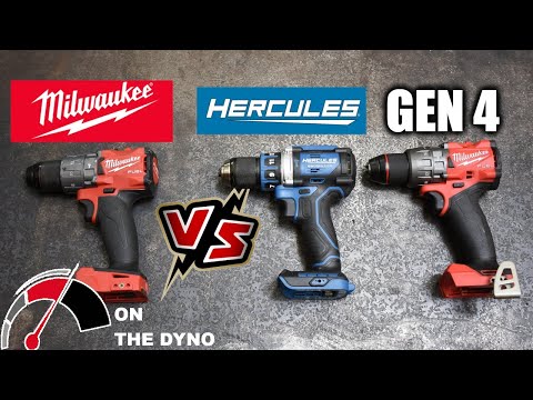 Harbor Freight's New Hercules DRILL vs M18 Gen 3 & 4