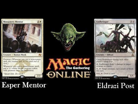 Legacy: Esper Mentor vs Eldrazi Post (MO)