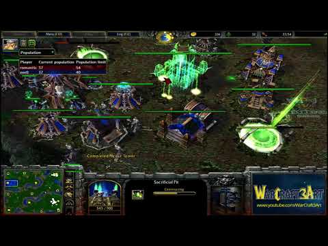 Romantic(HU) vs 120(UD) - WarCraft 3 Frozen Throne - RN3075