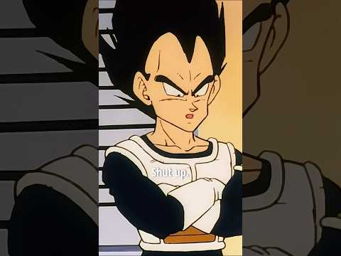 Vegeta Tells Krillin To Shut Up😂