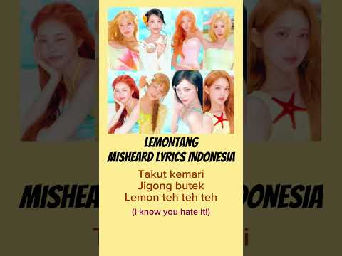 Lemon Tang Misheard Lyrics Indonesia - Hearts2Hearts #h2h #hearts2hearts #lemontang #misheardlyrics