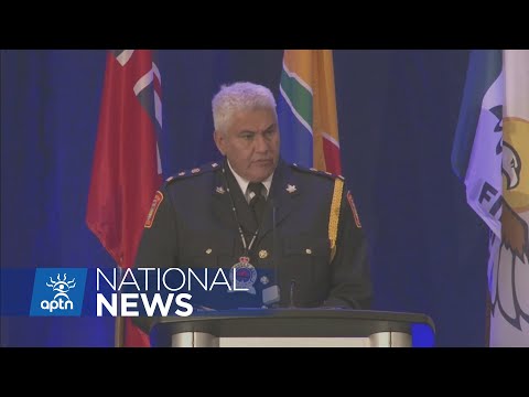 Darcy Fleury sworn in as new chief of the Thunder Bay police | APTN News