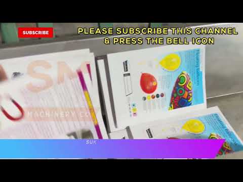 4in1 Fully automatic notebook making machine | Sukhraj Machinery |