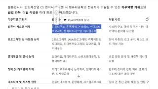 역량 시트 활용 방법 동영상