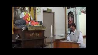 preview picture of video 'Bhagavatam Lecture(3.10.11) by HG Rajiv Lochan Dasa(22/1/2015)'