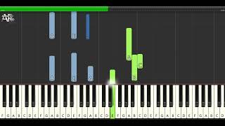 Summer Of '42 - Michel Legrand | Adelina Piano synthesia tutorial