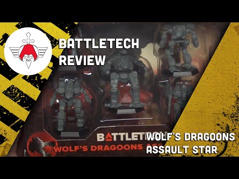 Battletech Unboxing: Wolf's Dragoons Assault Star (Barnes and Noble Exclusive)