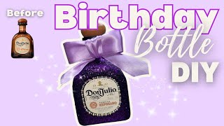 Custom Birthday Bottle DIY Gift Idea