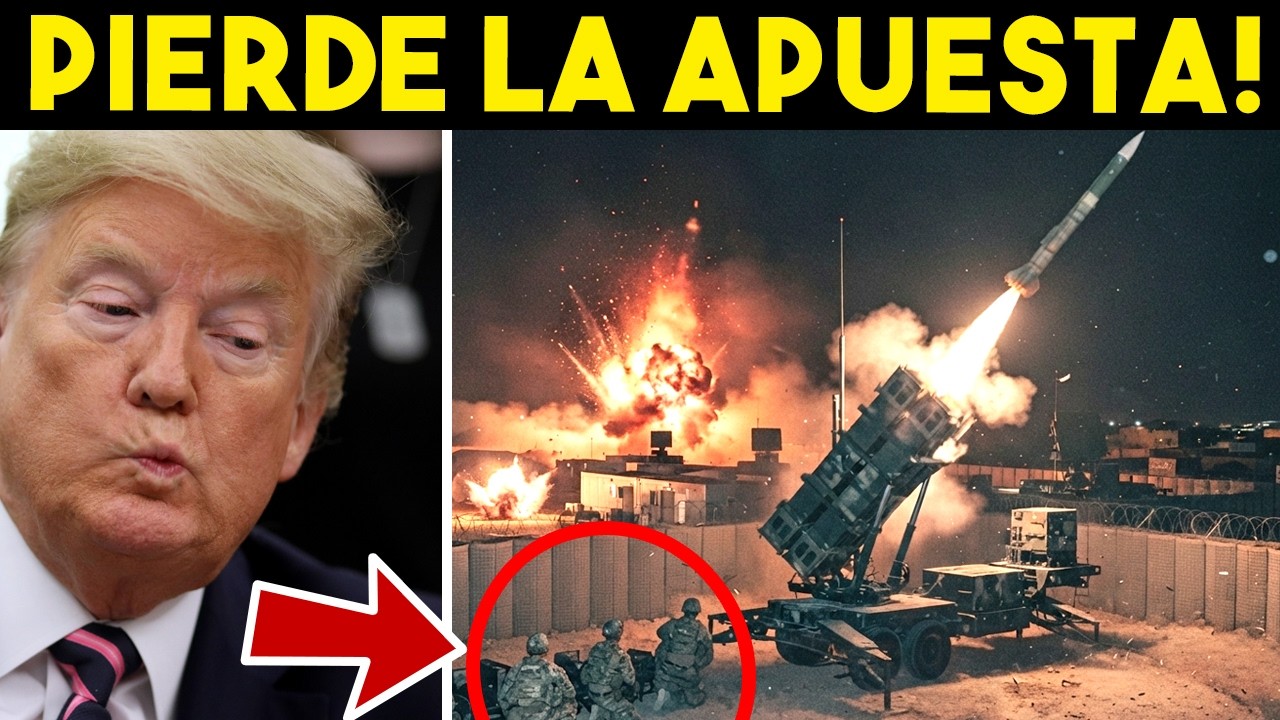 IMPACTO BRUTAL! CAEN TROPAS TRAS ATAQUE DE IRAN, EEUU HASTA EL CUELLO.